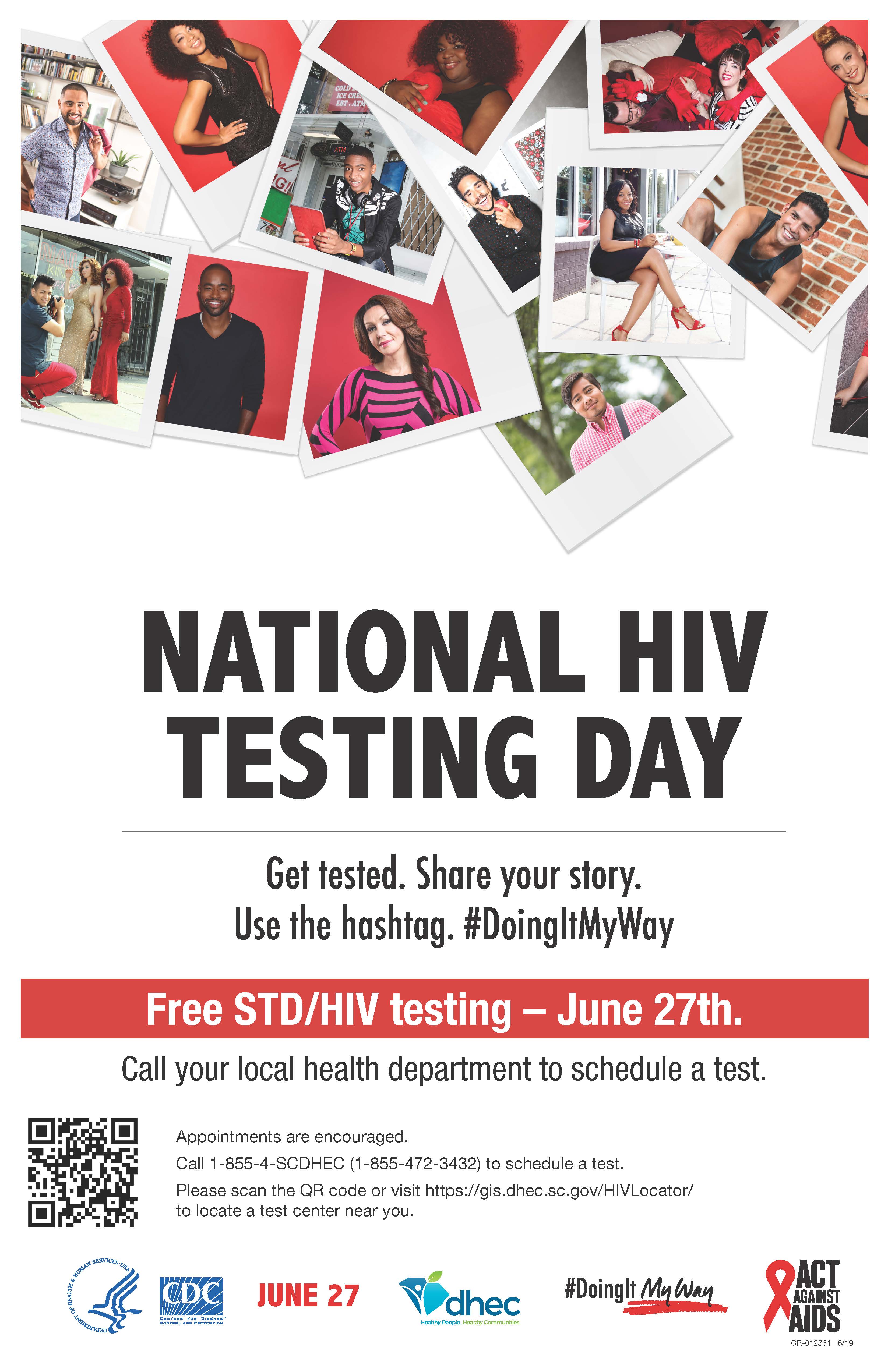 2019 HIV Testing Day Flyer