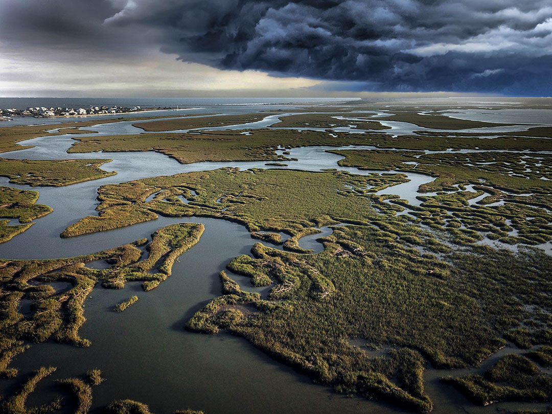 Winner 2022 OCRM Photo Contest "Moody Inlet," Murrells Inlet, SC by Brandon Kelley