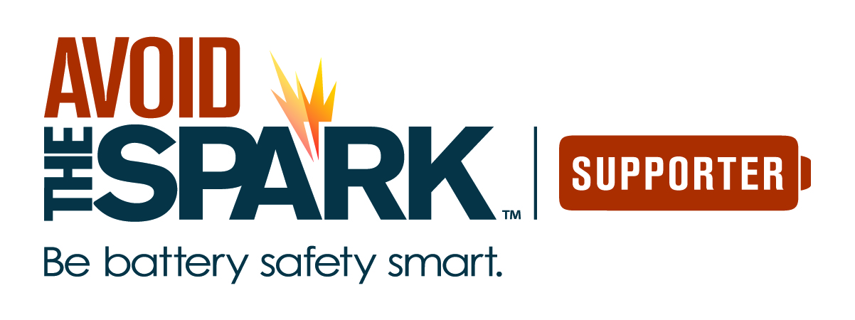 Avoid the Spark Be Battery Safety Smart supporter logo