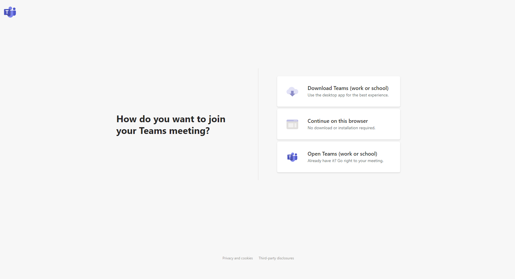 How to join a Microsoft Teams Meeting