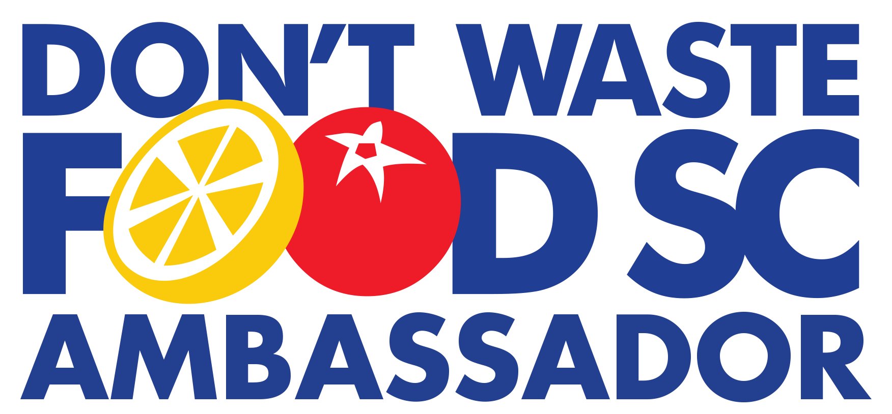 Don't Waste Food SC Ambassador Logo