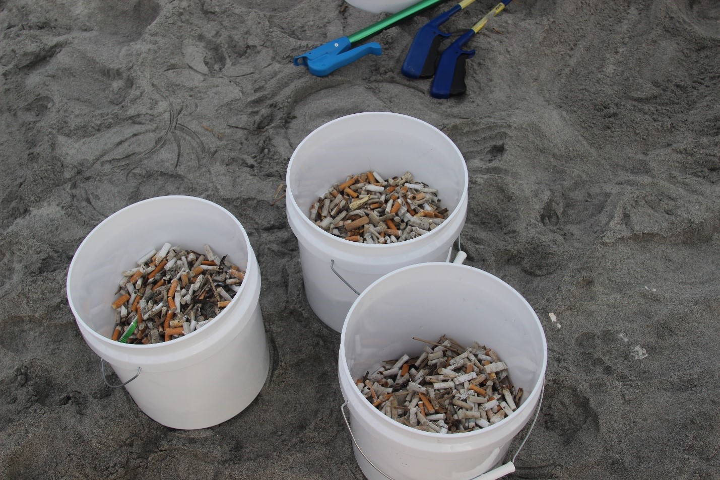 Earth Day Blog OCRM cigarettes beach clean up