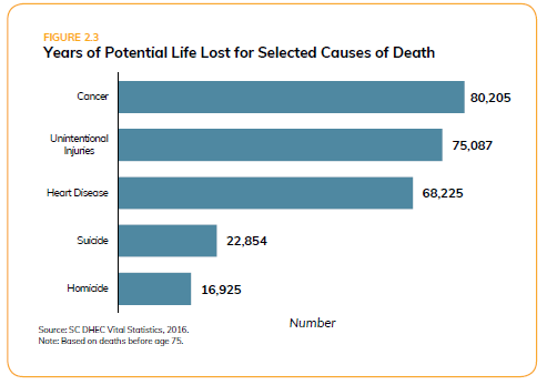 Potential Life Lost_SC Health Assessment