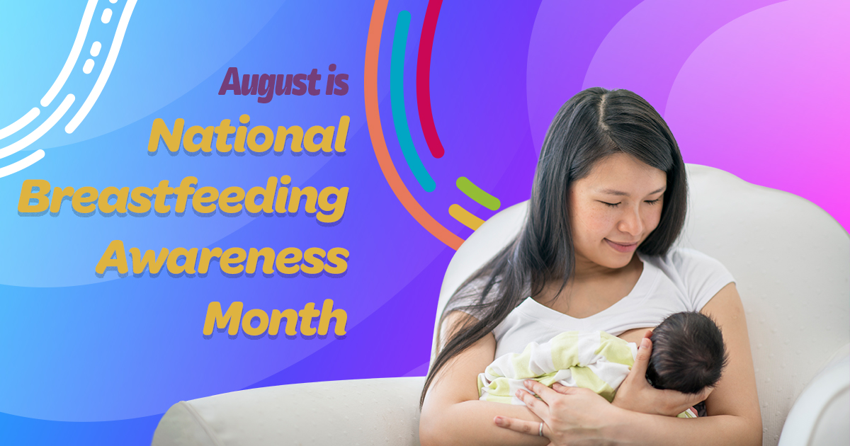 August is breastfeeding awareness month