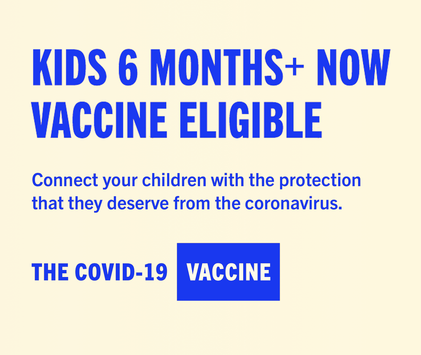 Kids 5+ now vaccine eligible