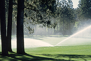 Description: golf course irrigation